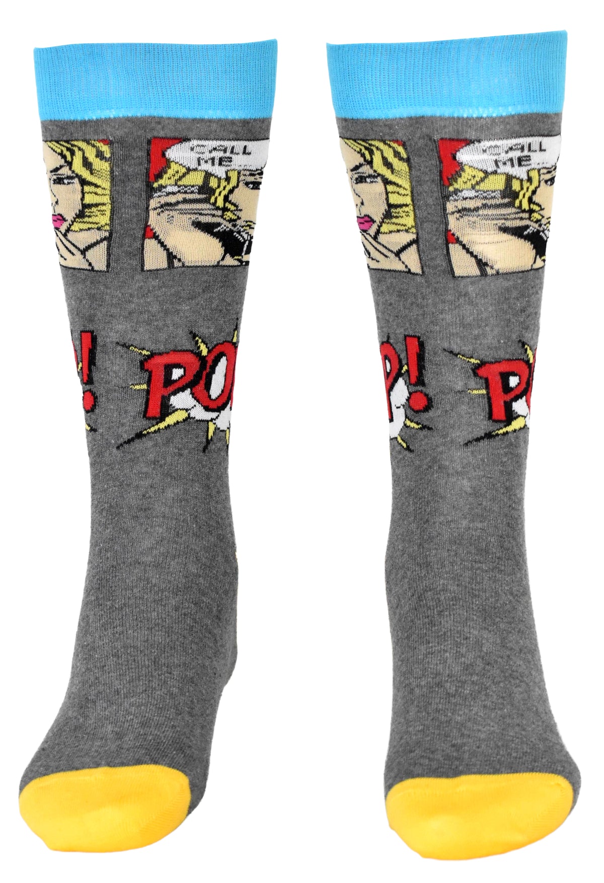 Calze Fantasia "Comics" Unisex Ferro Linea Funny - Cod. GC18