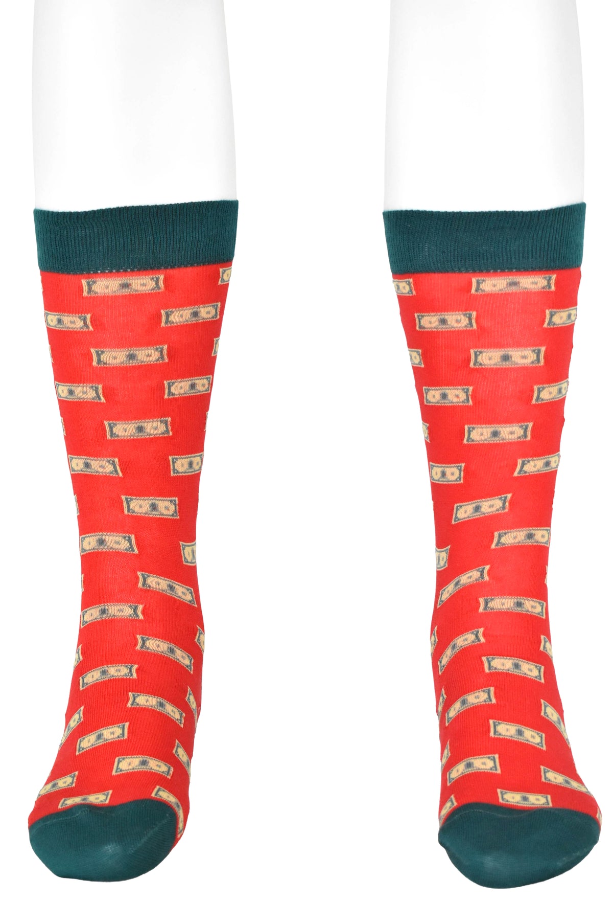 Calze Fantasia "Money" Unisex Coquelicot Linea Funny - Cod. GC28