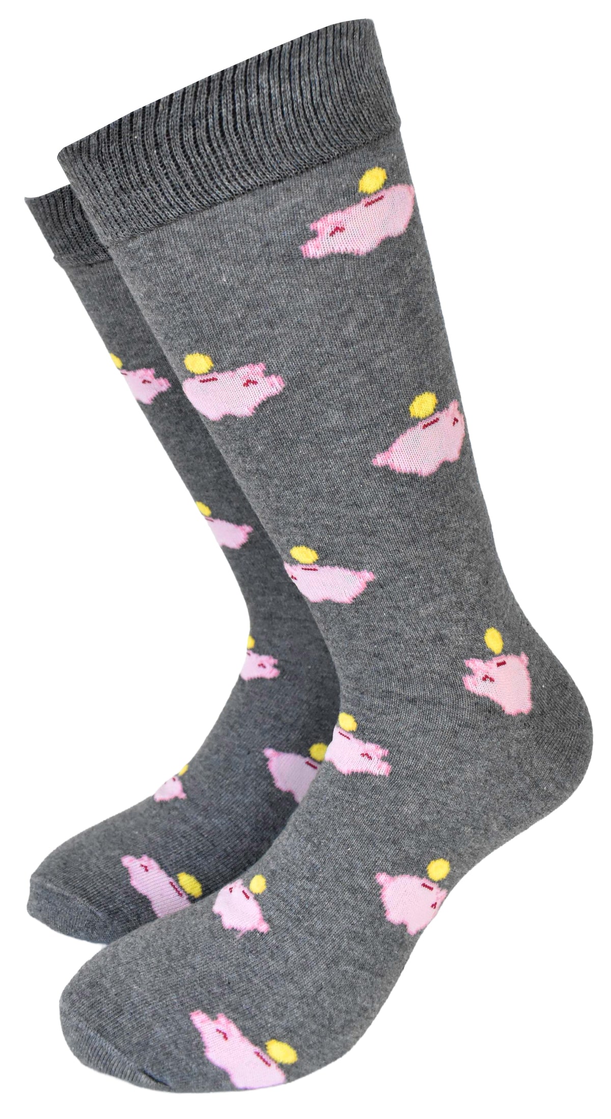 Calze Fantasia "Salvadanaio" Unisex Smog Linea Funny - Cod. GD46