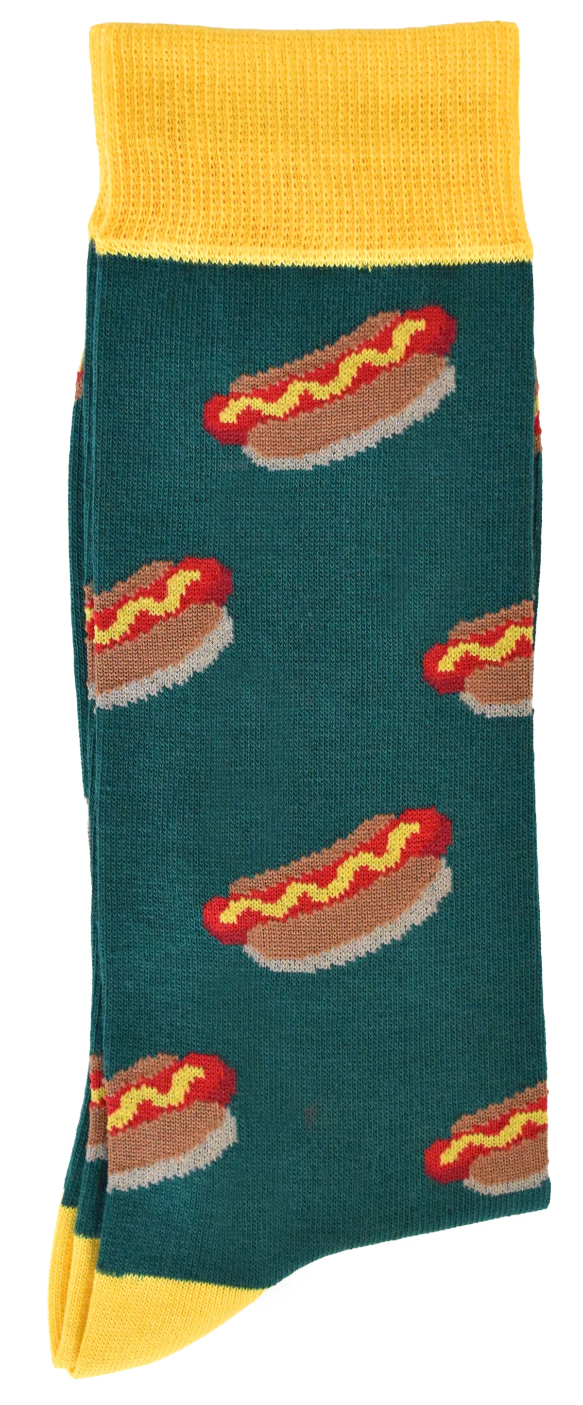 Calze Fantasia "Hot Dog" Unisex Evergreen Linea Funny - Cod. GD50
