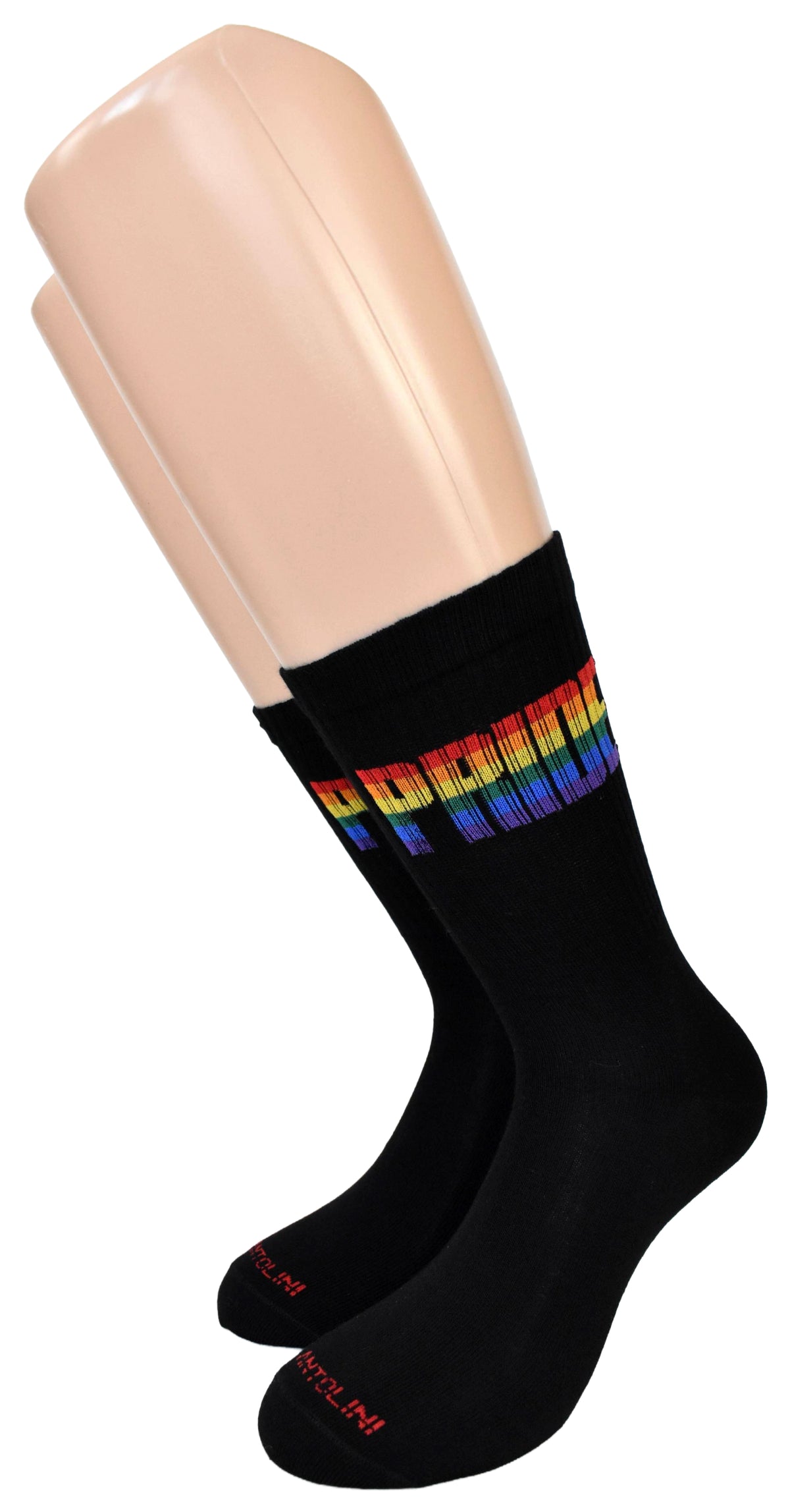 Calze Fantasia "Pride" Unisex Nero Linea Funny - Cod. Pride Nero