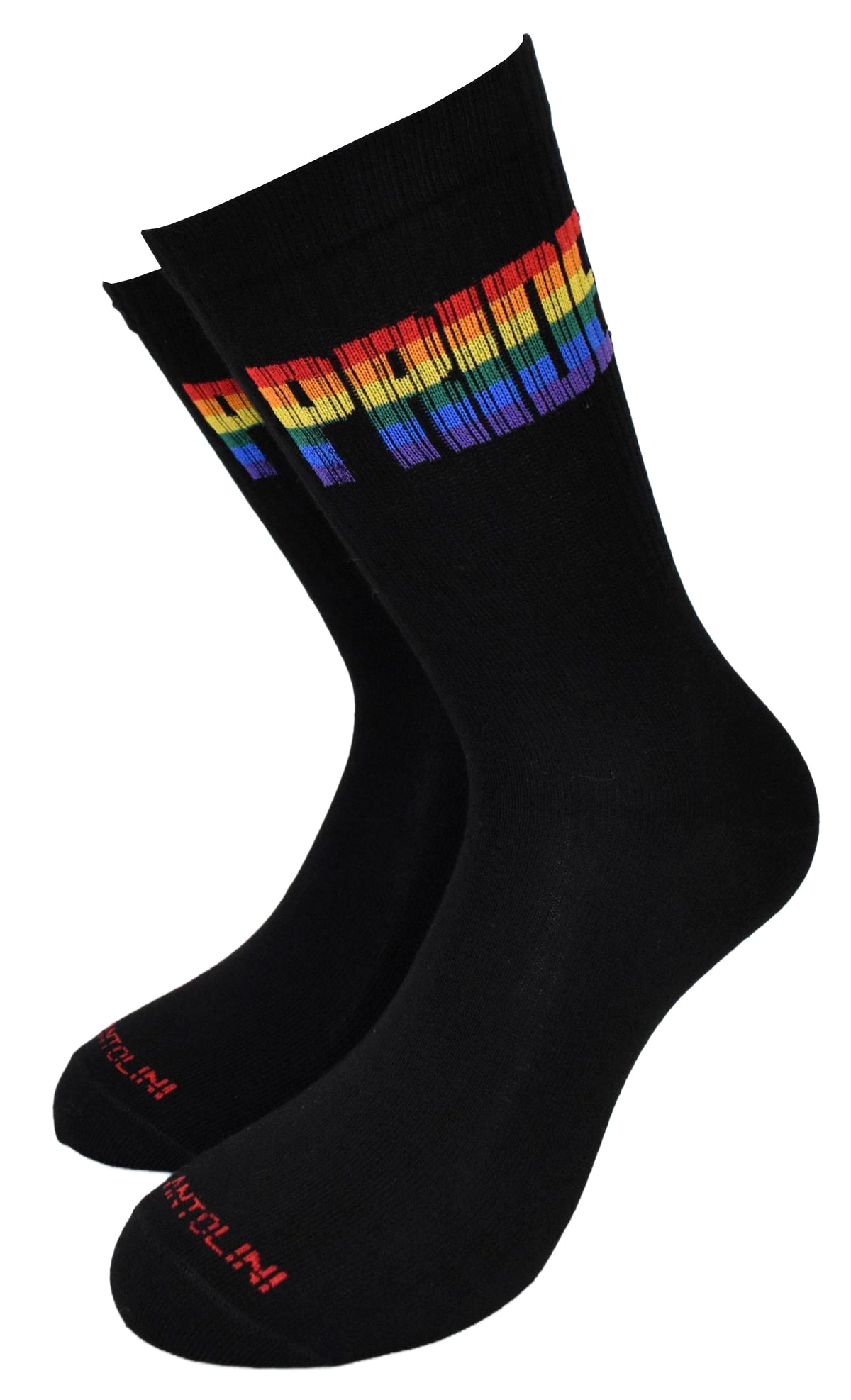 Calze Fantasia "Pride" Unisex Nero Linea Funny - Cod. Pride Nero