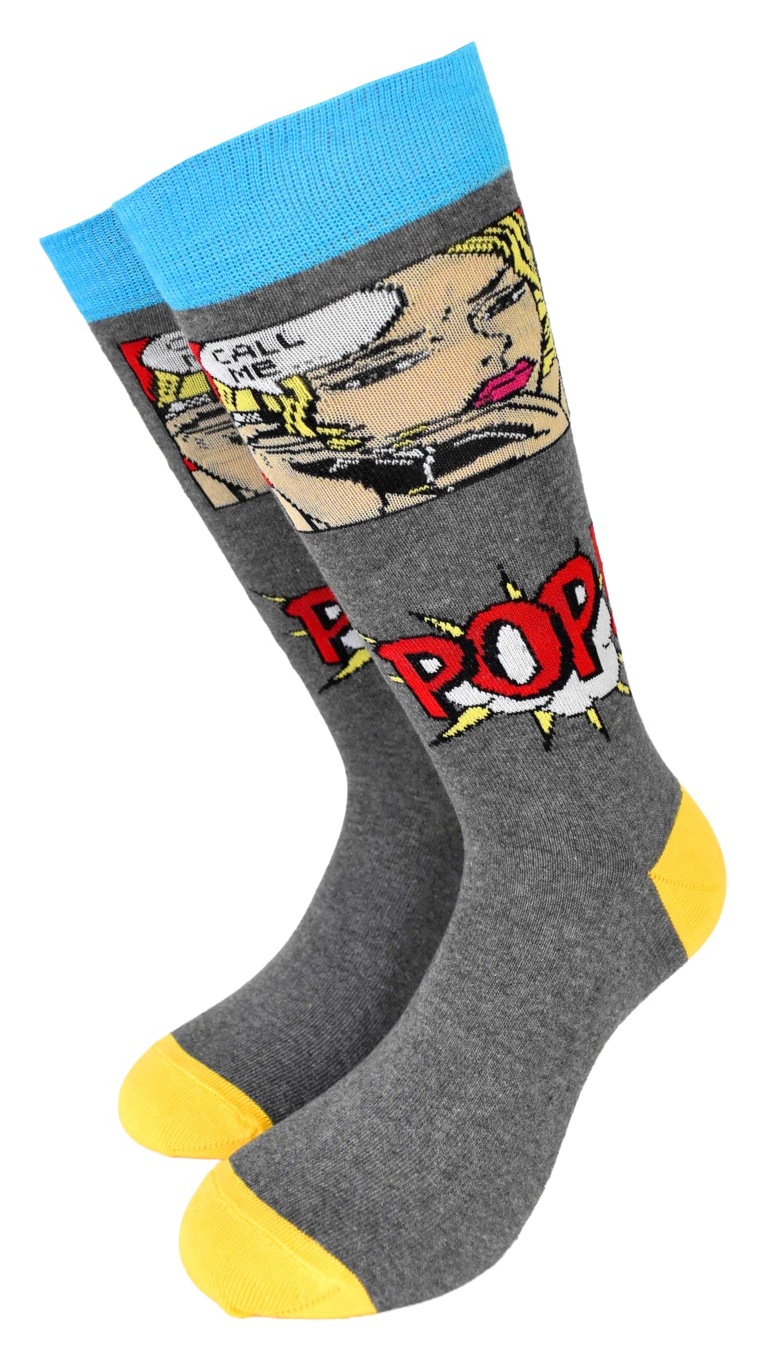 Calze Fantasia "Comics" Unisex Ferro Linea Funny - Cod. GC18