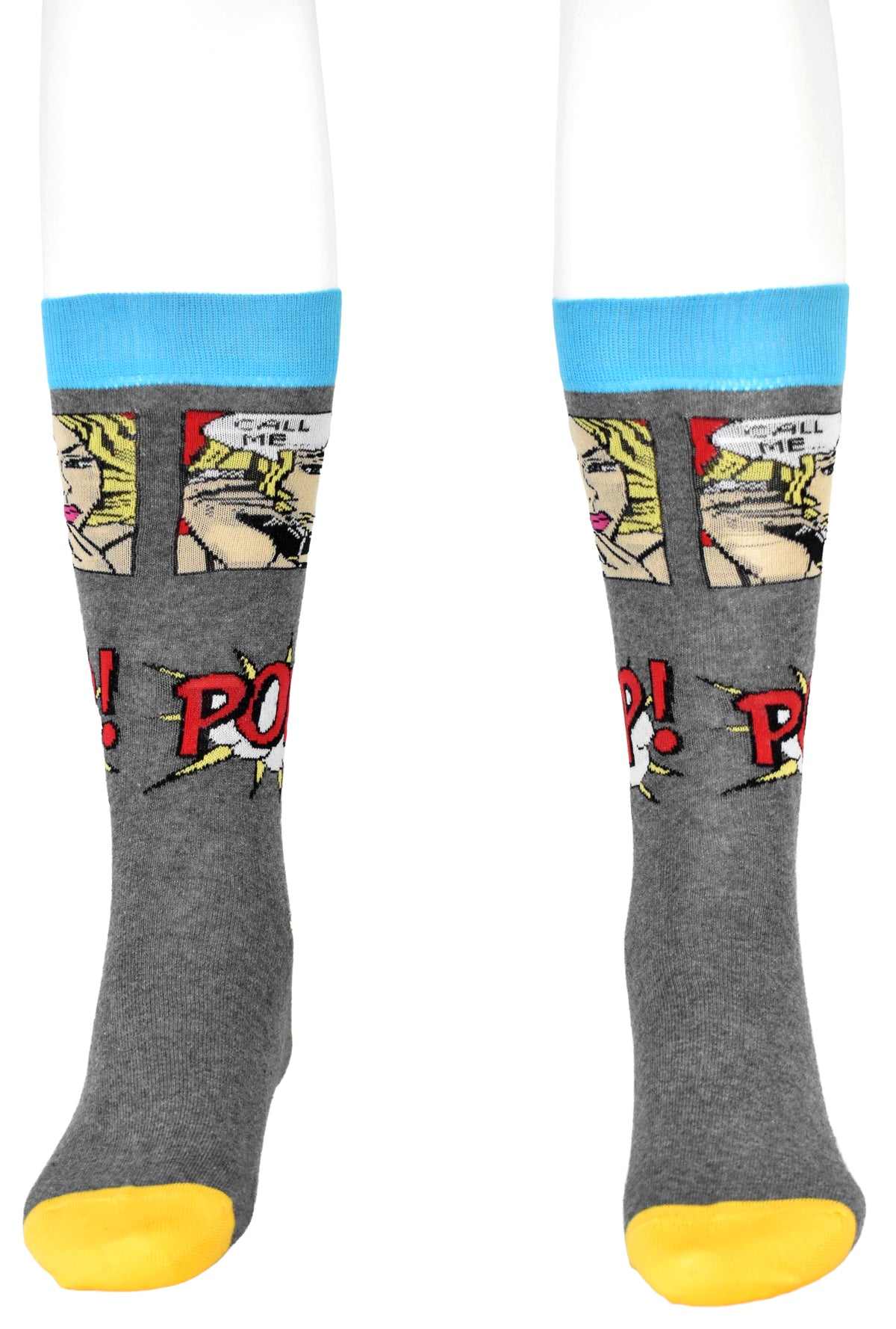 Calze Fantasia "Comics" Unisex Ferro Linea Funny - Cod. GC18