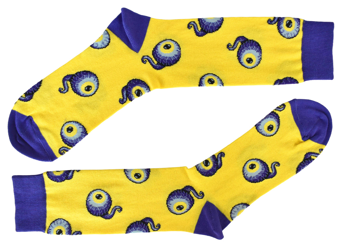 Calze Fantasia "Occhi" Unisex Margherita Linea Funny - Cod. GC20