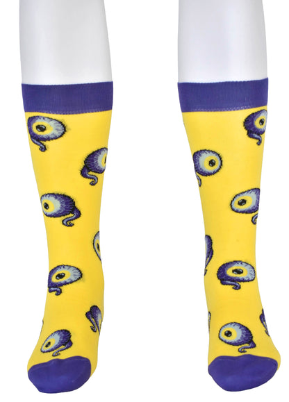 Calze Fantasia "Occhi" Unisex Margherita Linea Funny - Cod. GC20