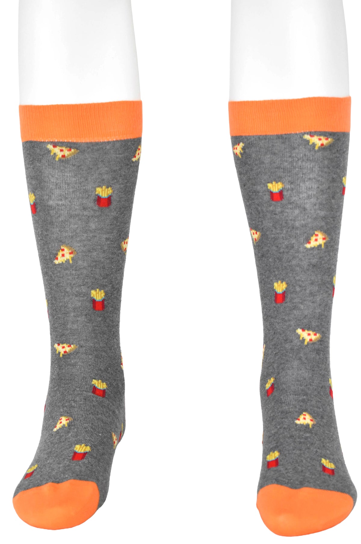 Calze Fantasia "Pizza&amp;Chips" Unisex Fumo Linea Funny - Cod. GC22