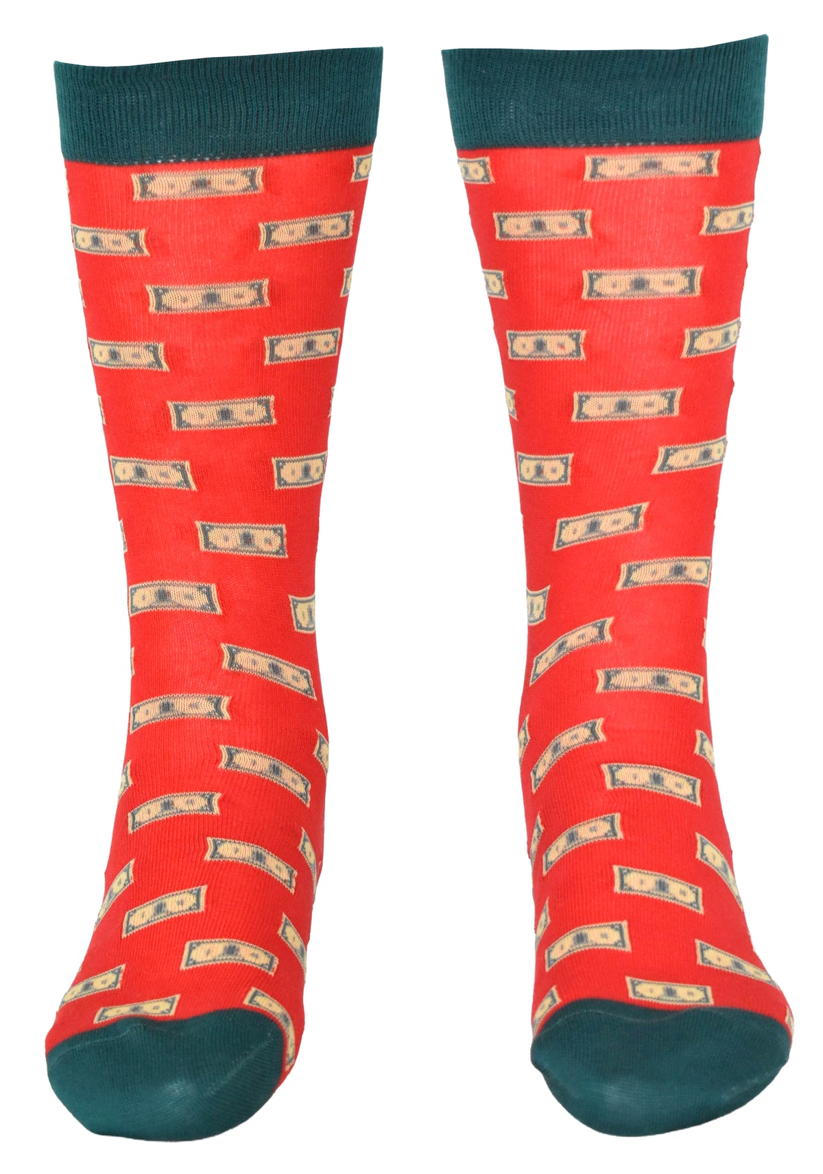 Calze Fantasia "Money" Unisex Coquelicot Linea Funny - Cod. GC28