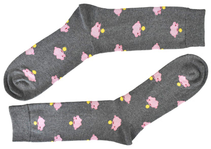 Calze Fantasia "Salvadanaio" Unisex Smog Linea Funny - Cod. GD46