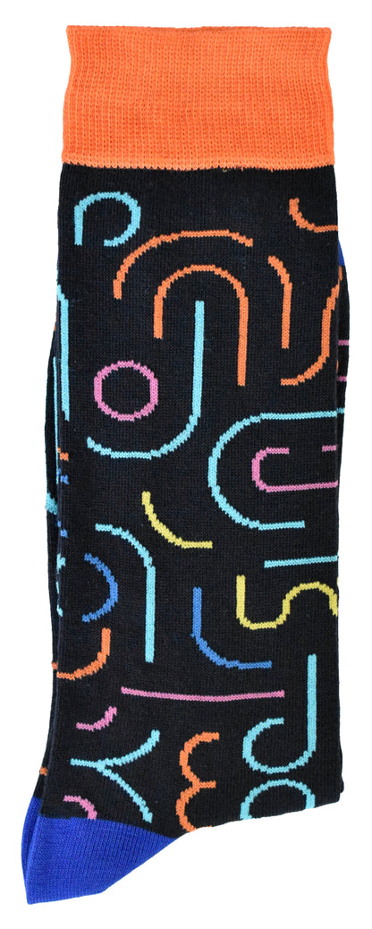 Calze Fantasia "Bubble" Unisex Profondo Linea Funny - Cod. GD54