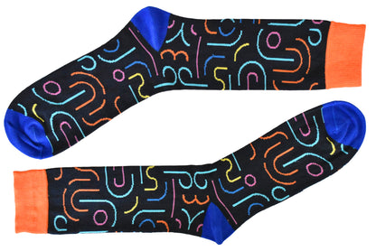 Calze Fantasia "Bubble" Unisex Profondo Linea Funny - Cod. GD54