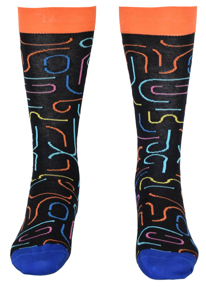 Calze Fantasia "Bubble" Unisex Profondo Linea Funny - Cod. GD54
