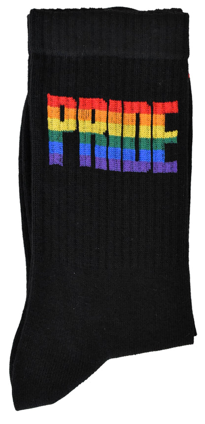 Calze Fantasia "Pride" Unisex Nero Linea Funny - Cod. Pride Nero