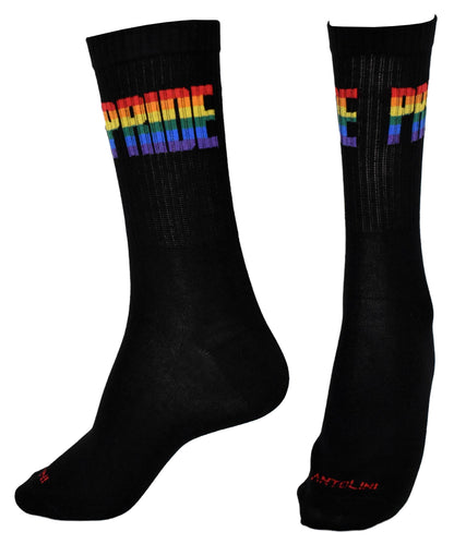 Calze Fantasia "Pride" Unisex Nero Linea Funny - Cod. Pride Nero